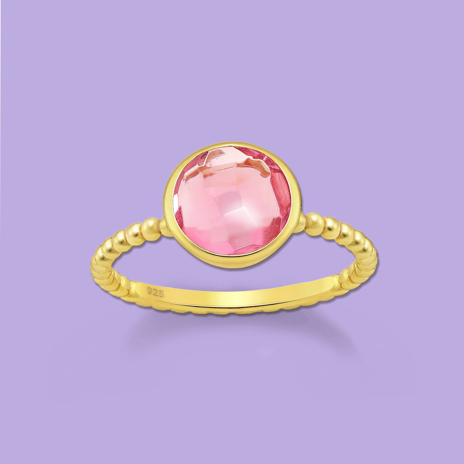 Silver Ring  Tourmaline