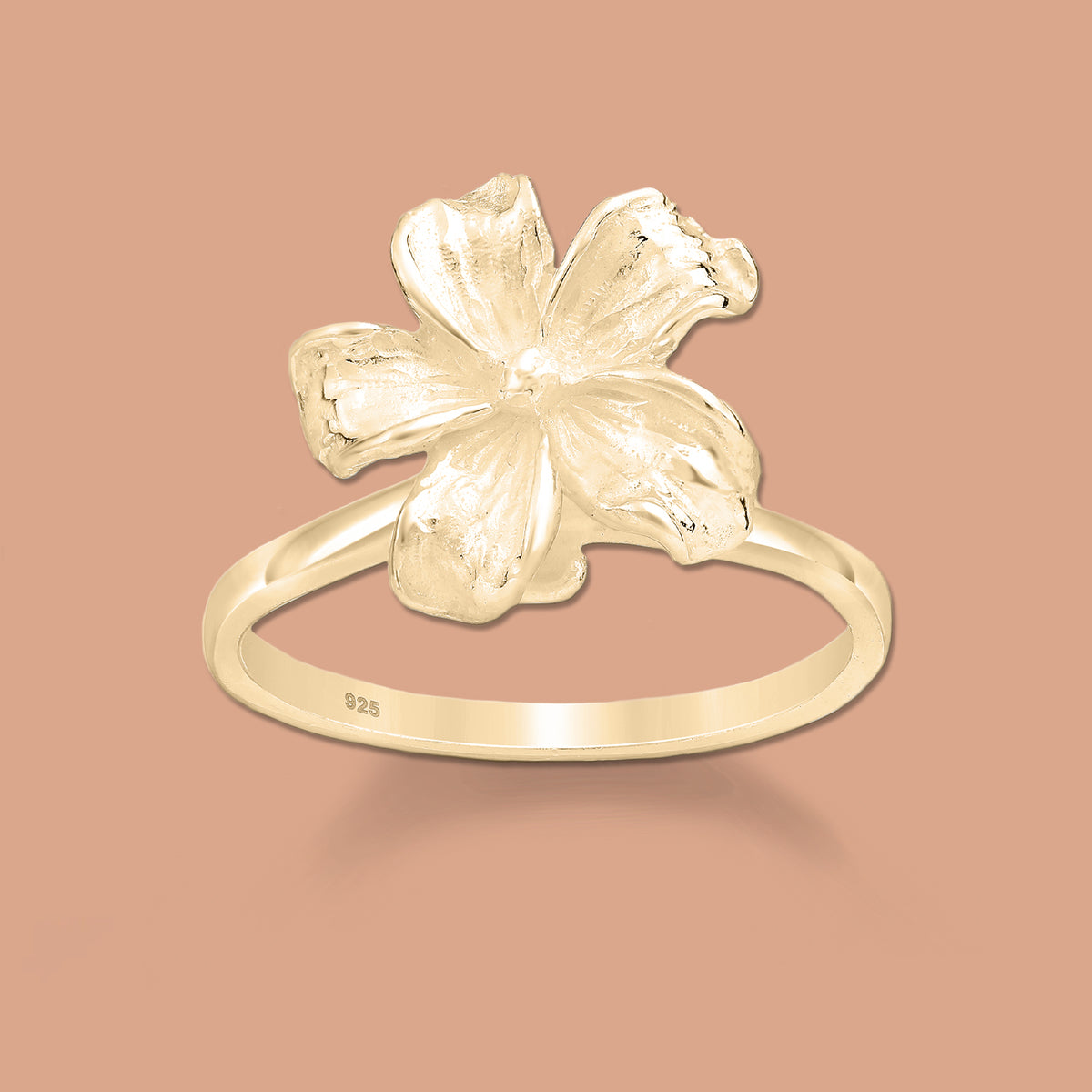 Gold Flower Ring