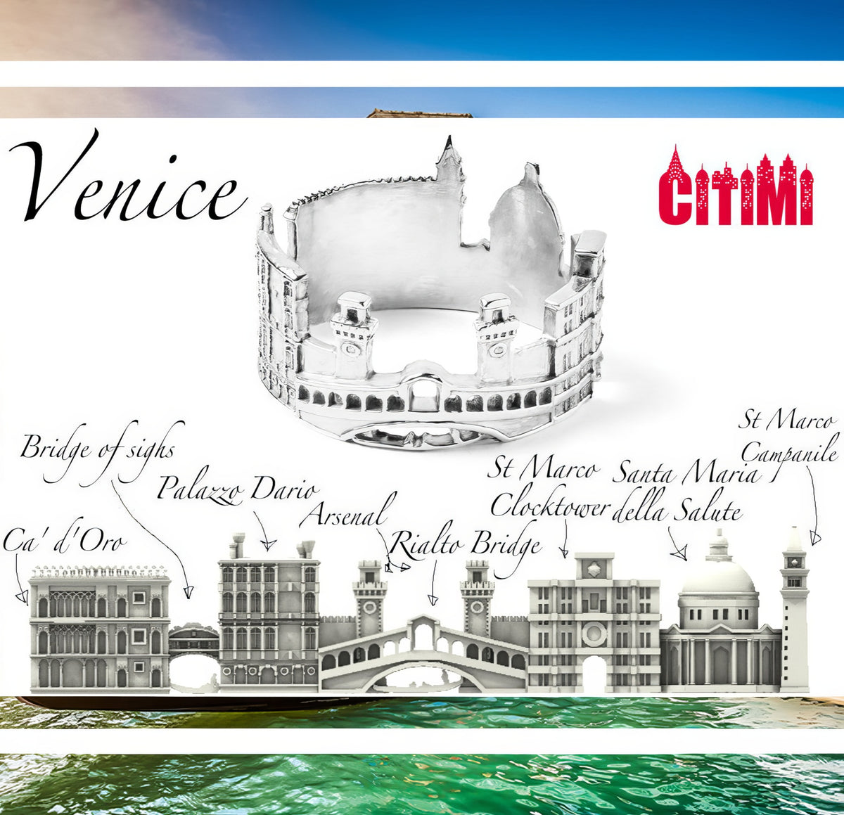 Venice City Ring
