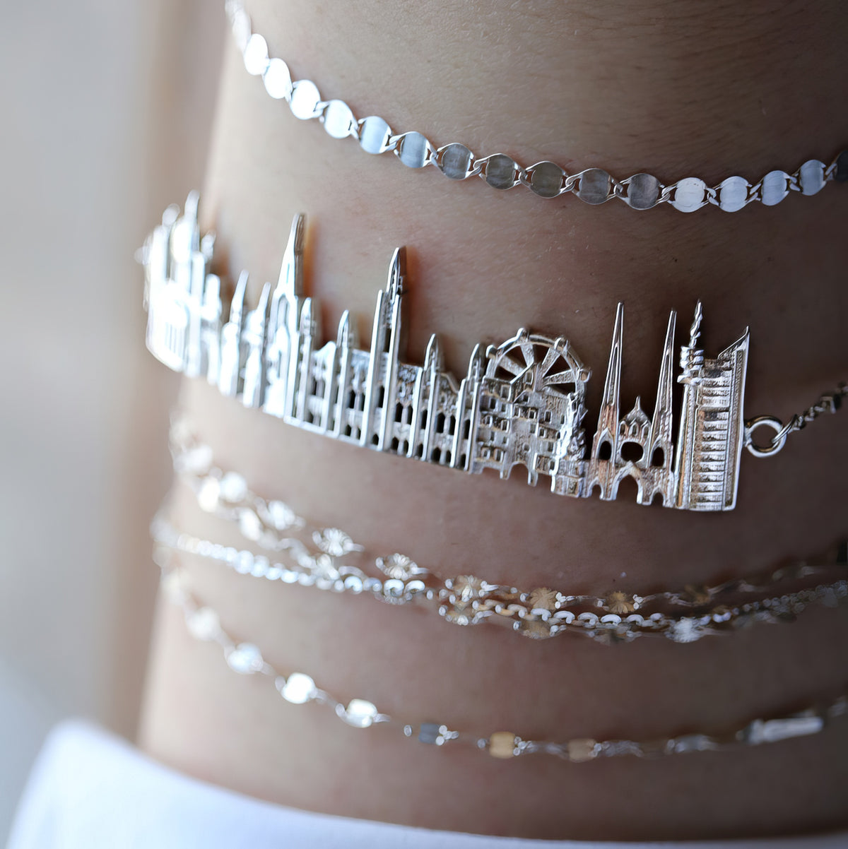 City Bracelet Vienna in Sterling Silver