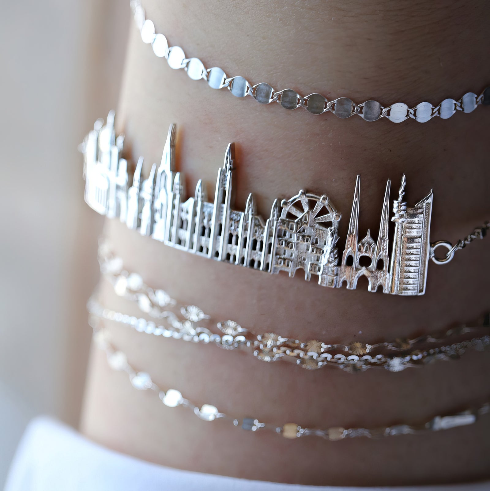 City Bracelet Vienna in Sterling Silver