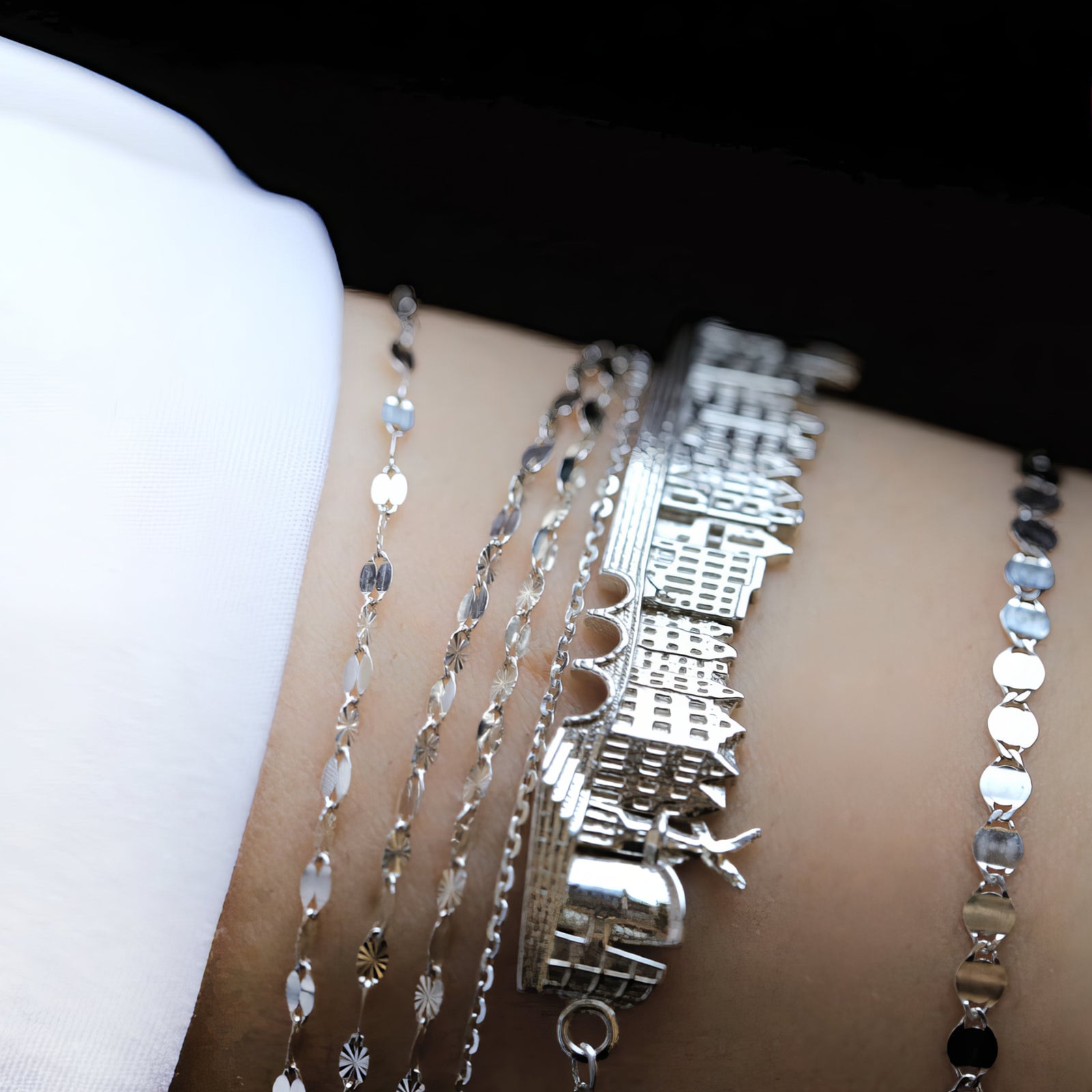 City Bracelet Amsterdam in Sterling Silver
