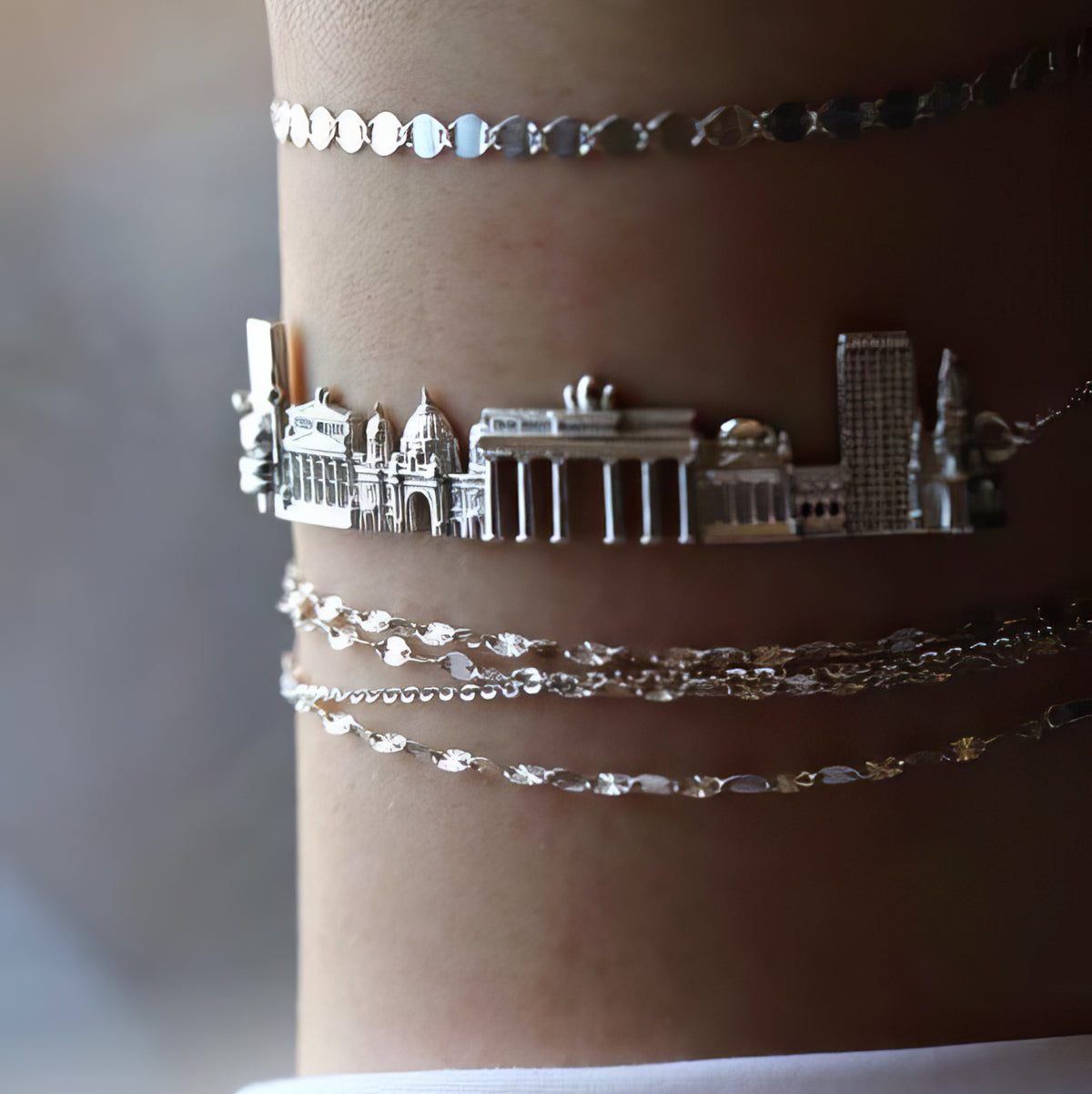 City Bracelet Berlin in Sterling Silver