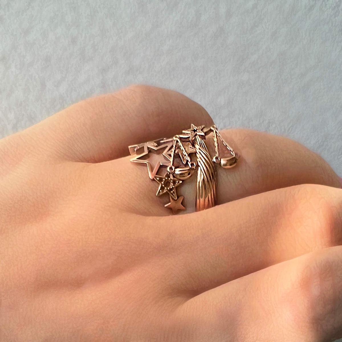 Libra ring by CITIMI, lawyer gift, zodiac ring