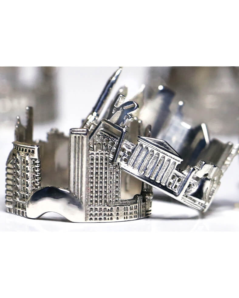 Cityscape Ring Chicago in 14K/18K Gold