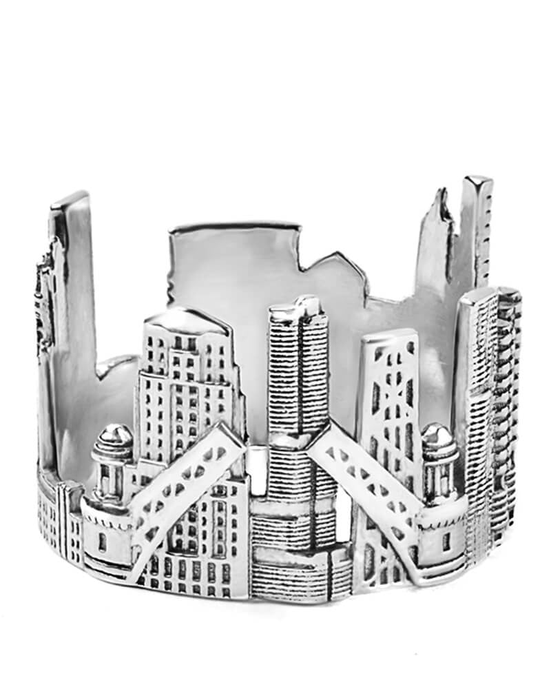 Chicago skyline ring - Cityscape rings by CITIMI Jewelry