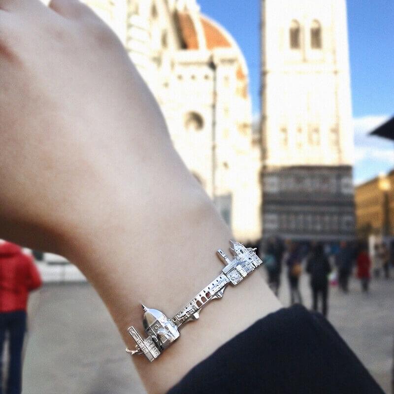 City Bracelet Florence in Sterling Silver