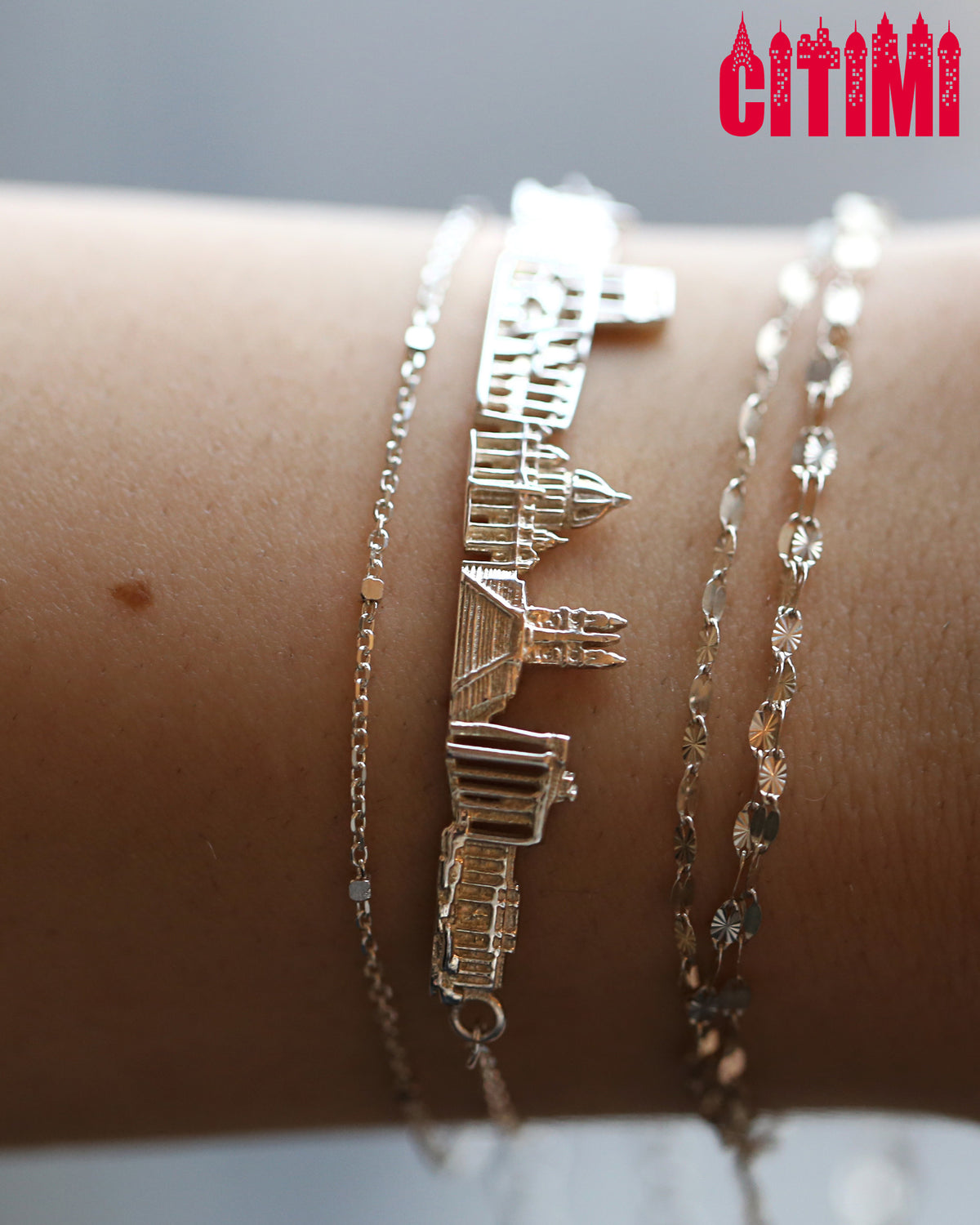 City Bracelet Rome in 14K/18K Gold