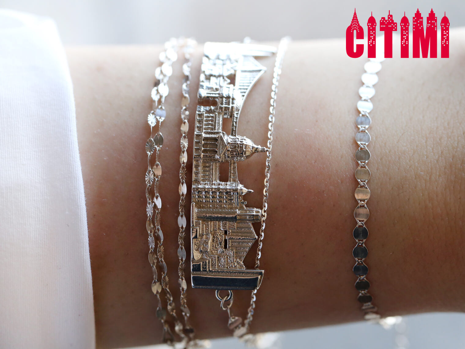 City Bracelet San Francisco in 14K/18K Gold