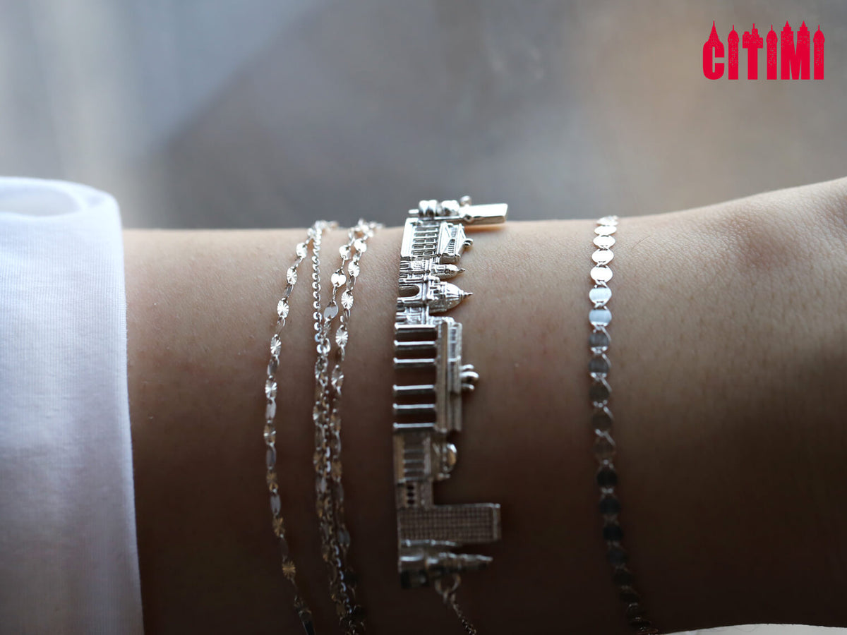 City Bracelet Berlin in Sterling Silver