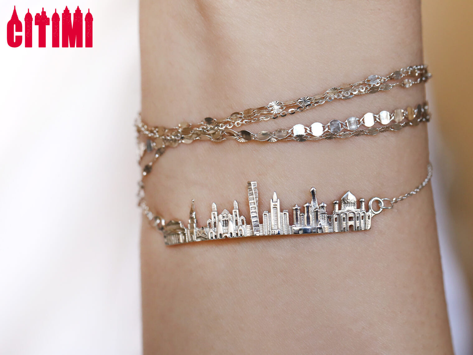 City Bracelet Moscow in 14K/18K Gold