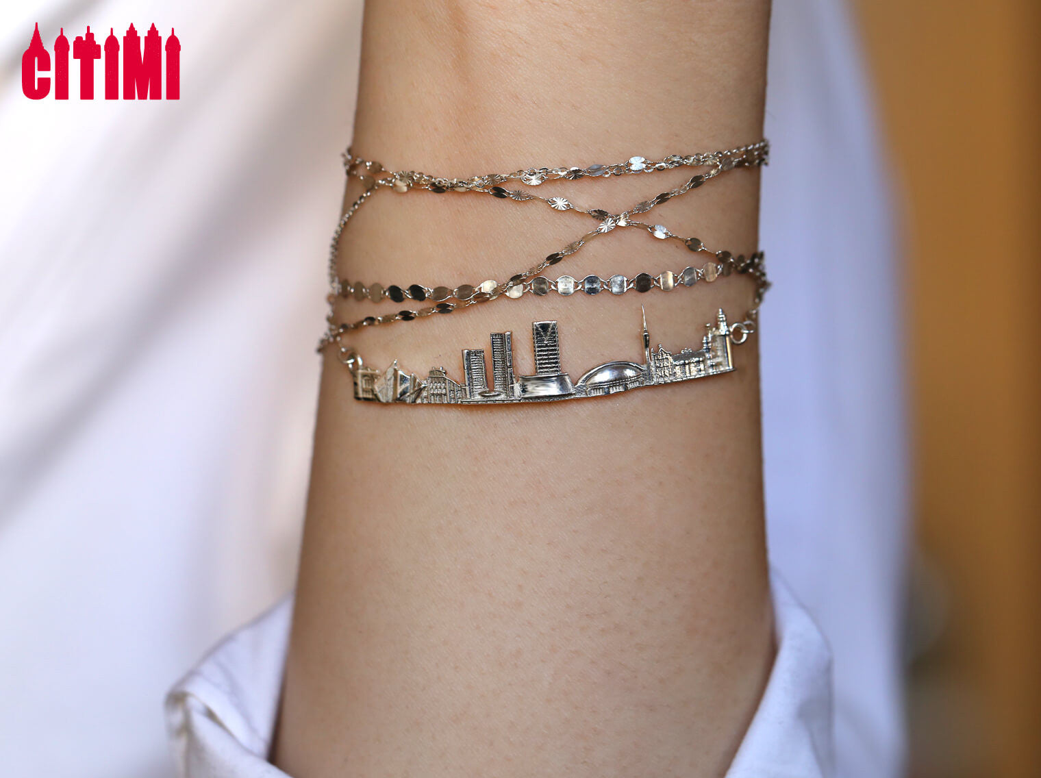 City Bracelet Toronto in 14K/18K Gold