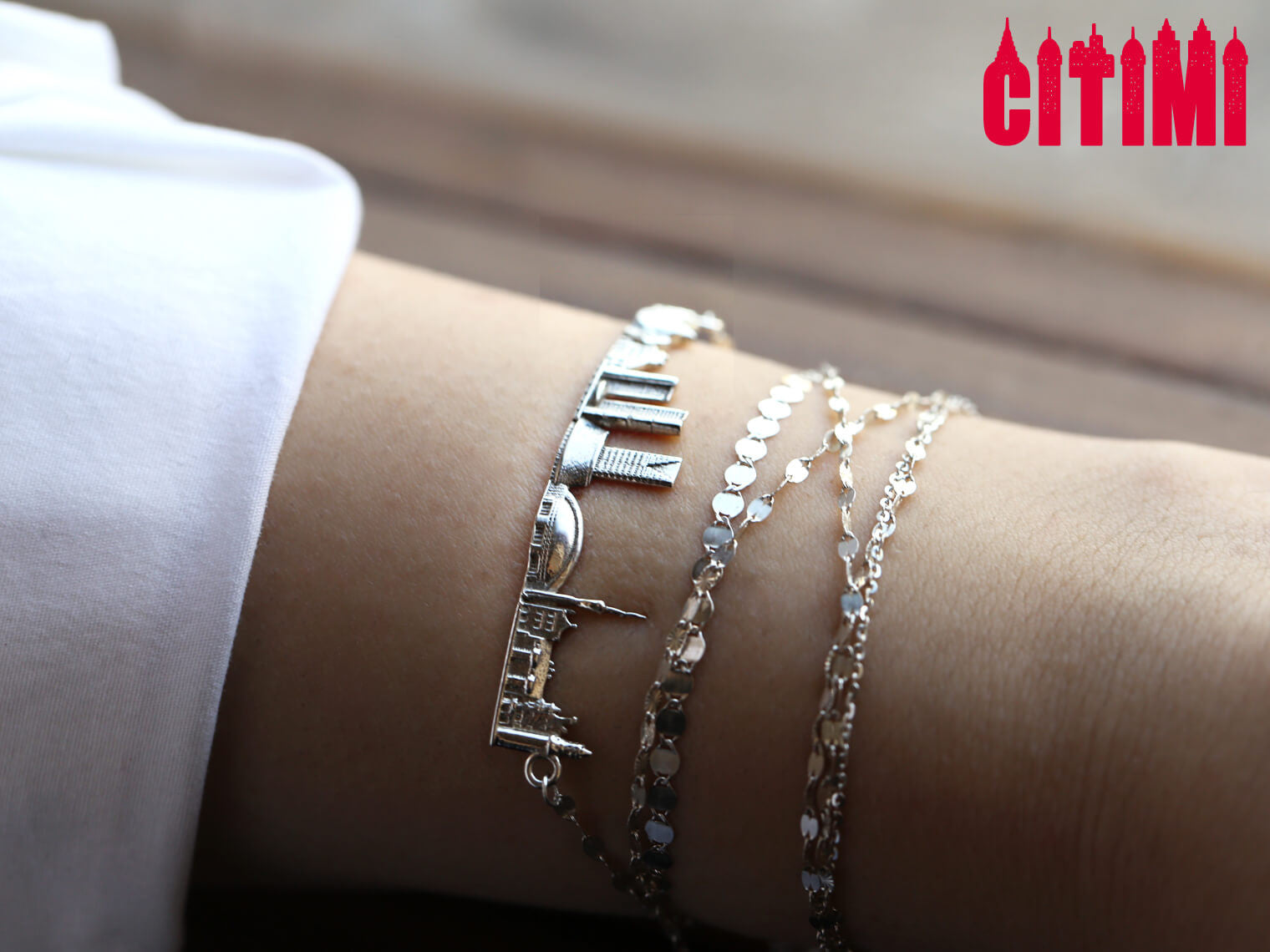 City Bracelet Toronto in 14K/18K Gold