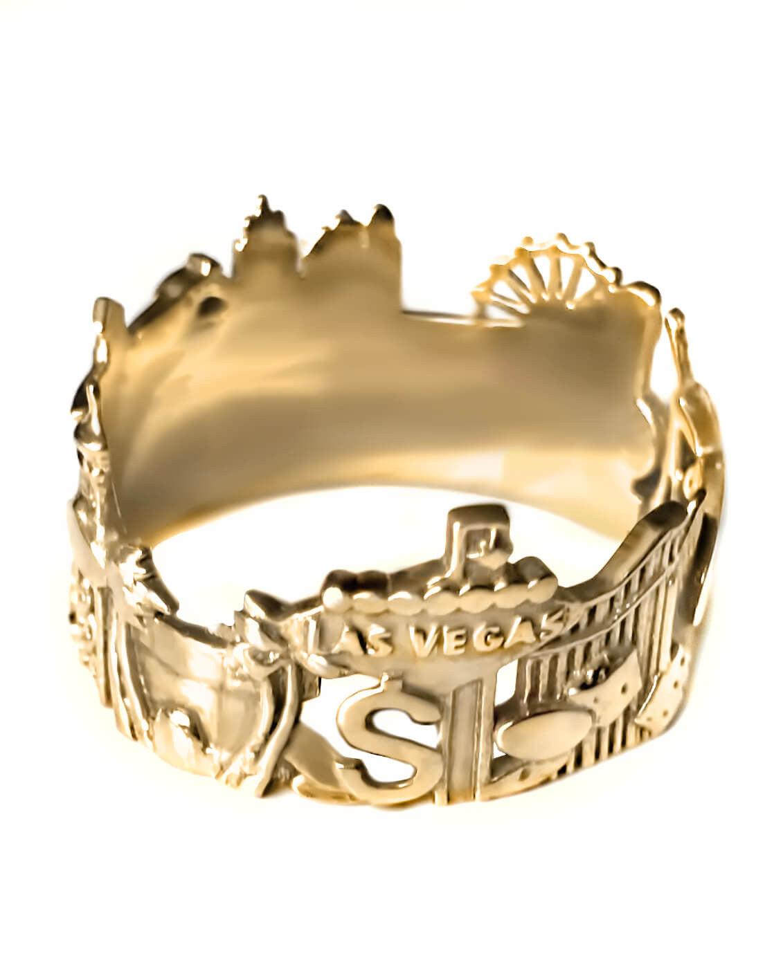 Las Vegas Cityscape Ring - CITIMI Jewelry - Atelier of Skyline rings