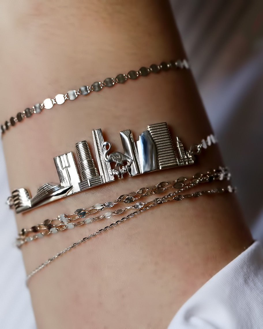 City Bracelet Miami in 14K/18K Gold