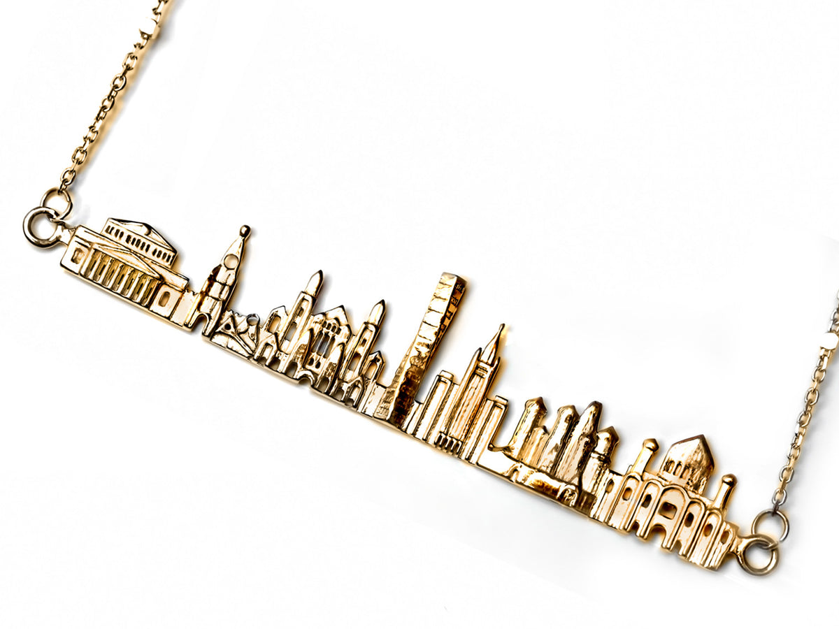 City Necklace Moscow in 14K/18K Gold