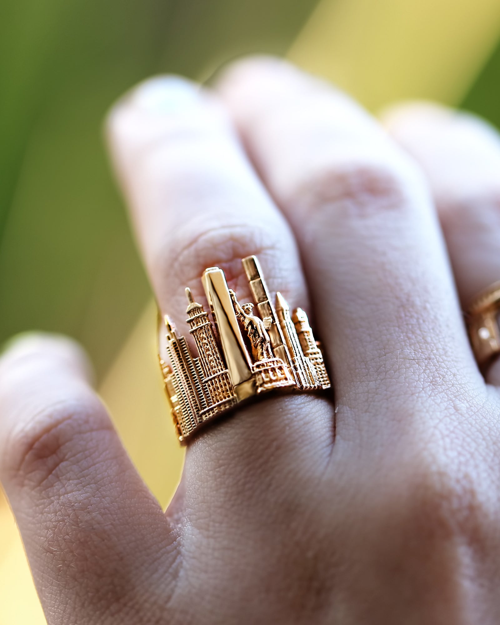 Cityscape Ring New York in 14K/18K Gold