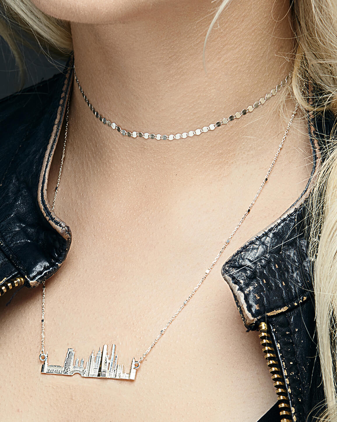 City Necklace New York in Sterling Silver