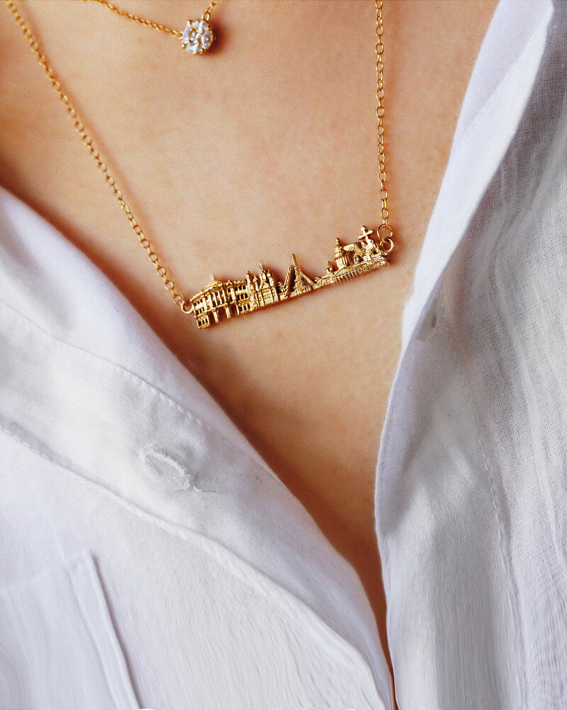 City Necklace St.Petersburg in Sterling Silver