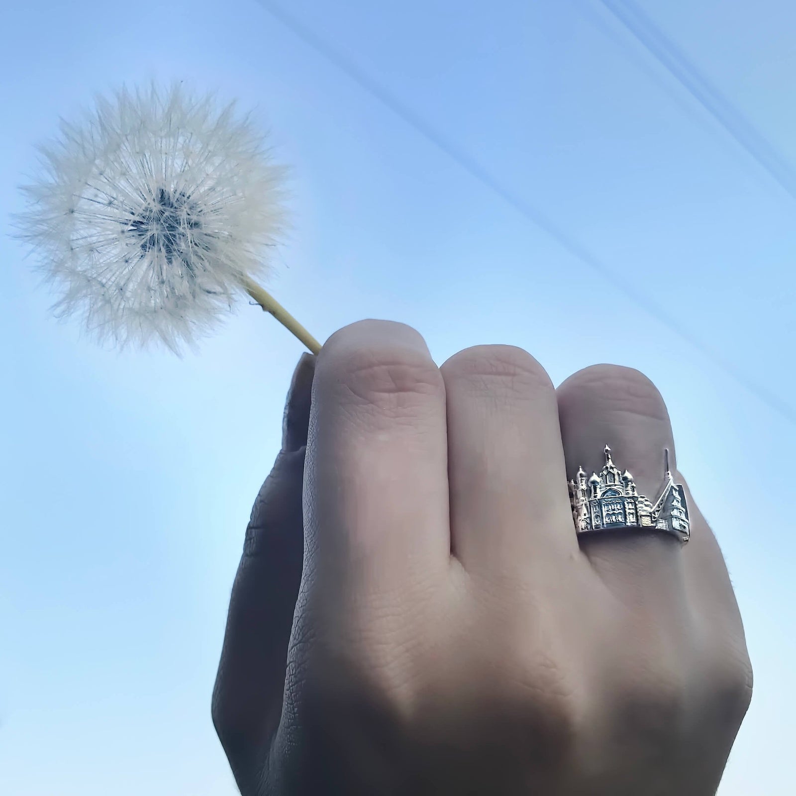 Cityscape Ring St.Petersburg in Sterling Silver