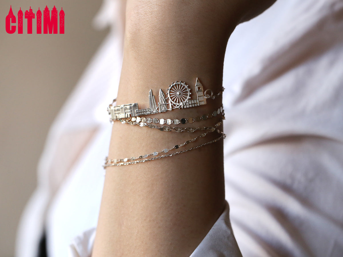 City Bracelet London in 14K/18K Gold