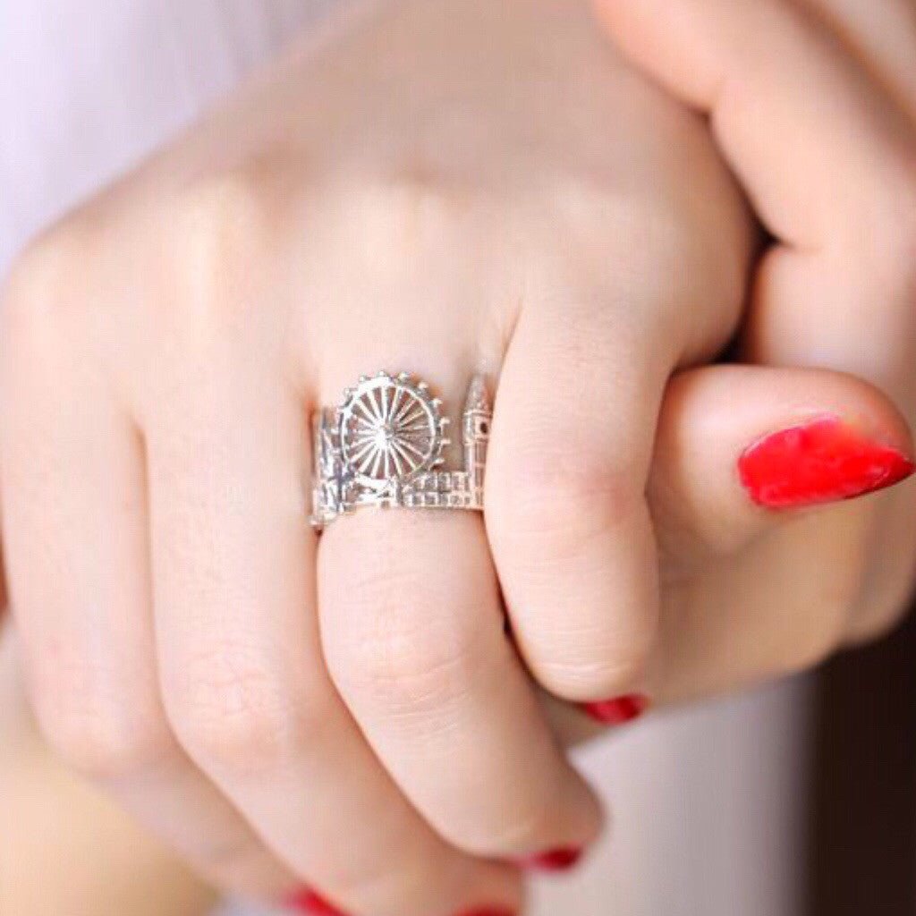 London Ring by CITIMI Jewelry - Unique Cityscape & skyline rings