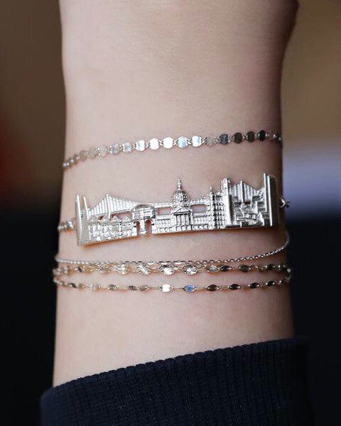 City Bracelet San Francisco in Sterling Silver