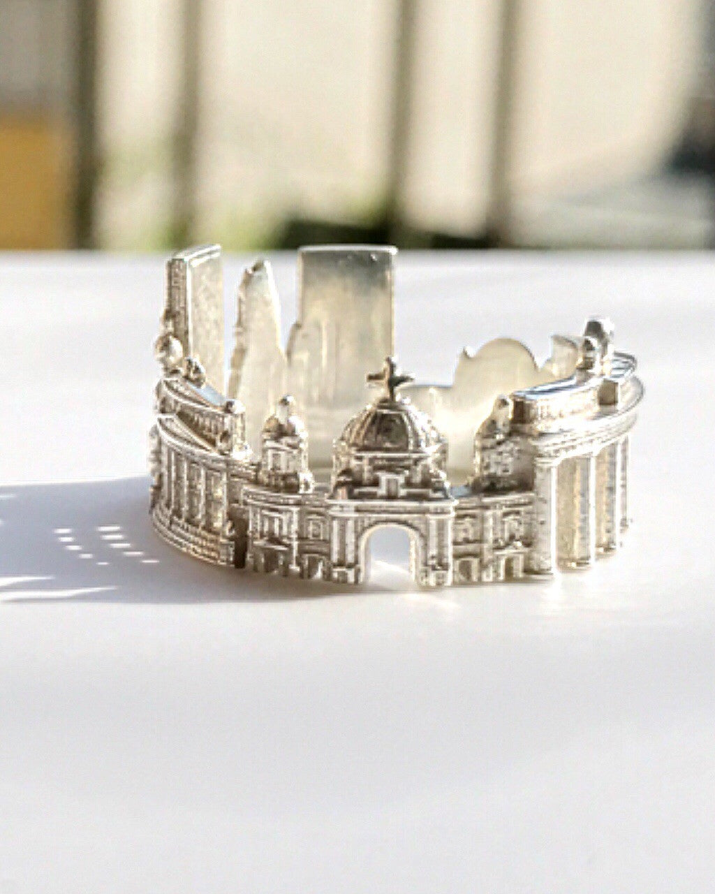 Cityscape Ring Berlin in 14K/18K Gold