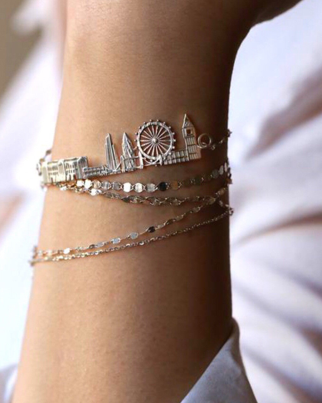 City Bracelet London in 14K/18K Gold