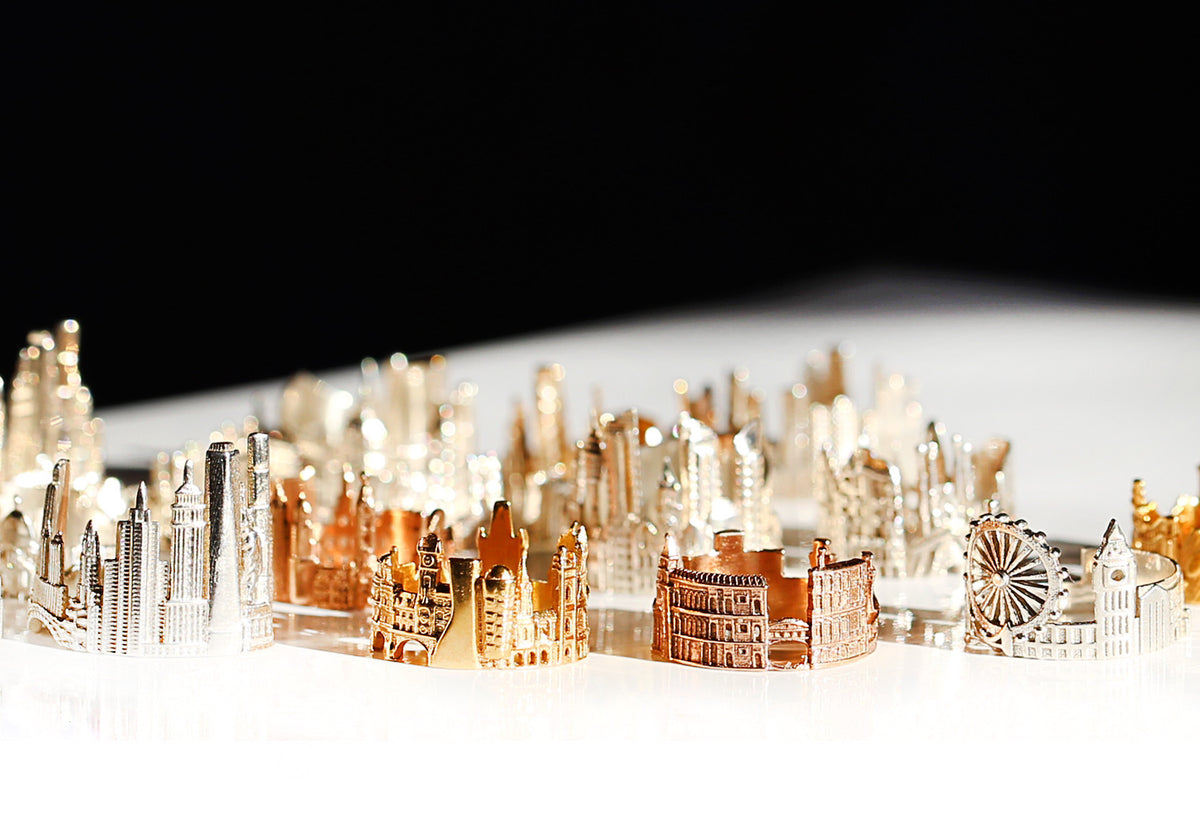 Cityscape Ring Prague in 14K/18K Gold