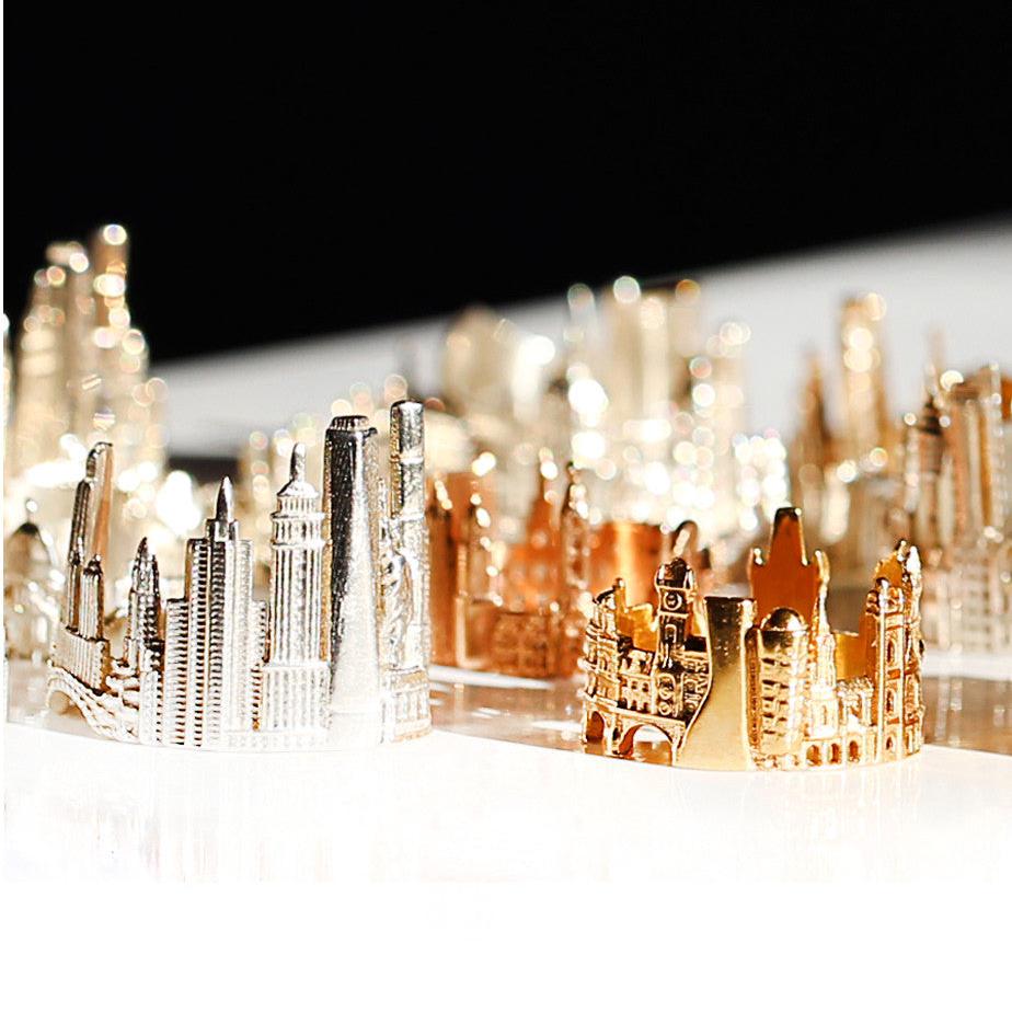 Cityscape Ring New York in Sterling Silver