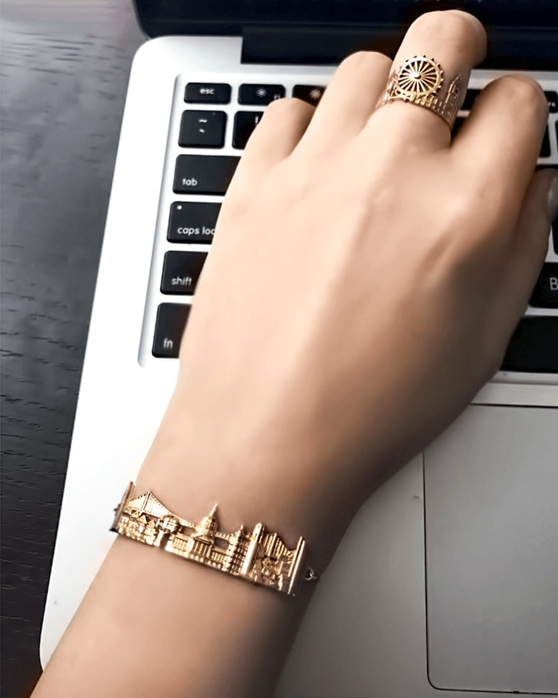 City Bracelet San Francisco in Sterling Silver