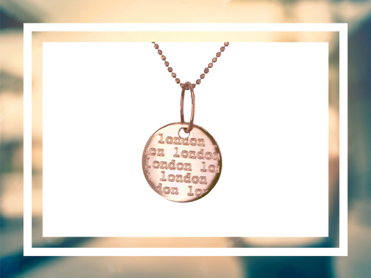 SMALL ⫷Say/Repeat⫸ CITY Silver Necklace