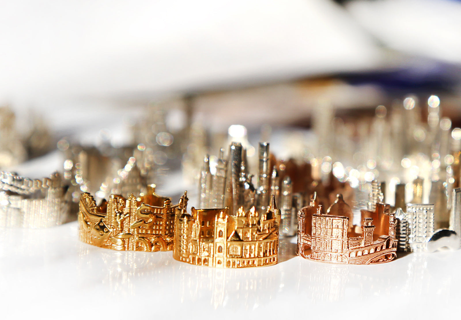 Cityscape Ring Venice in 14K/18K Gold